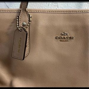 Coach Beige Nude Tote Bag Purse